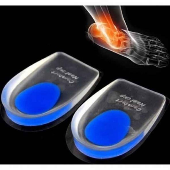 Silikon Topuk Yastığı Mavi - 3