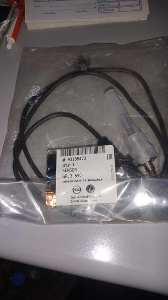 Opel Corsa C 1.3 Z13Dth Egzos Oksijen Sensörü GM ,93188473 ürün görseli 1