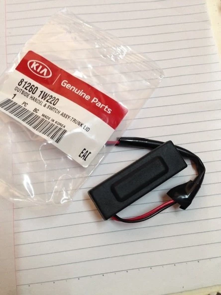 Kia Rio 2012-2016 Bagaj Açma Dügmesi Switch Orjinal ürün görseli 1