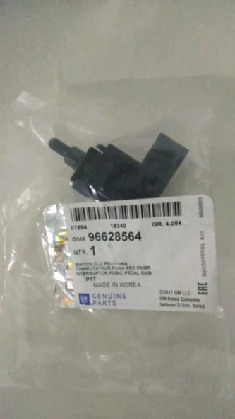 Aveo T300 Debriyaj Pedal Müşürü Orjinal Gm,96628564