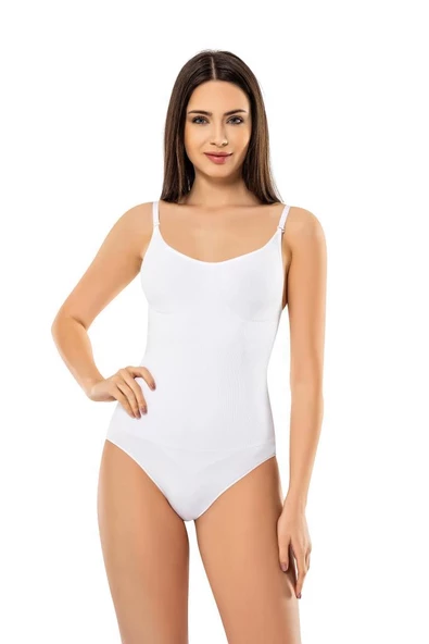 Modinn 1135 Ayar Askılı Çıtçıtlı Body Korse