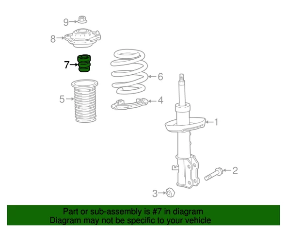 Opel Astra K Süspansiyon Ön Takozu GM,13424963 ürün görseli 1