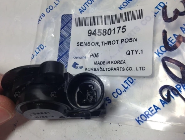 Chevrolet Aveo 1.6 Gaz kelebeği Sensörü,94580175 ürün görseli 1