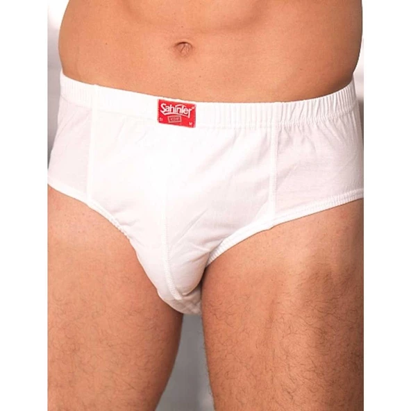 6 lı Paket Şahinler Erkek Penye Slip Külot Pamuklu E009 - 2