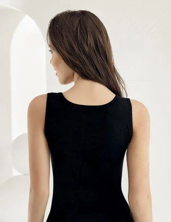 6 lı Paket Şahinler Bayan Geniş Dantel Askılı Ribana Atlet B610 - Resim 4