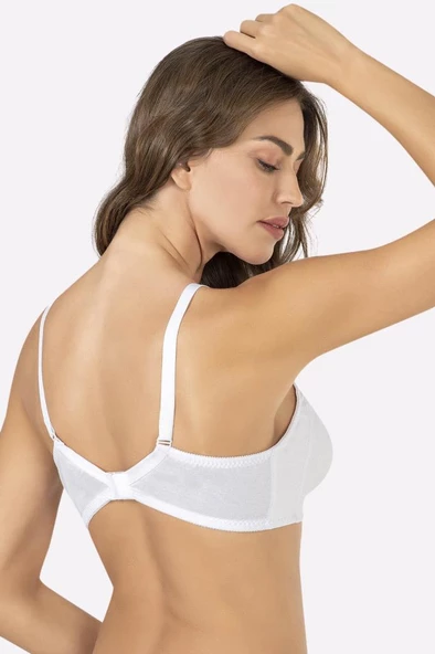 Nbb Bayan Pamuklu Penye Toparlayıcı Sütyen Minimiser Sütyen 351 - 3