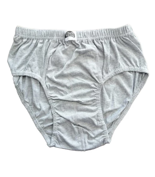 Gümüş Erkek Penye Slip Külot Yüzde Yüz Pamuklu Renk Seçenekli - 3