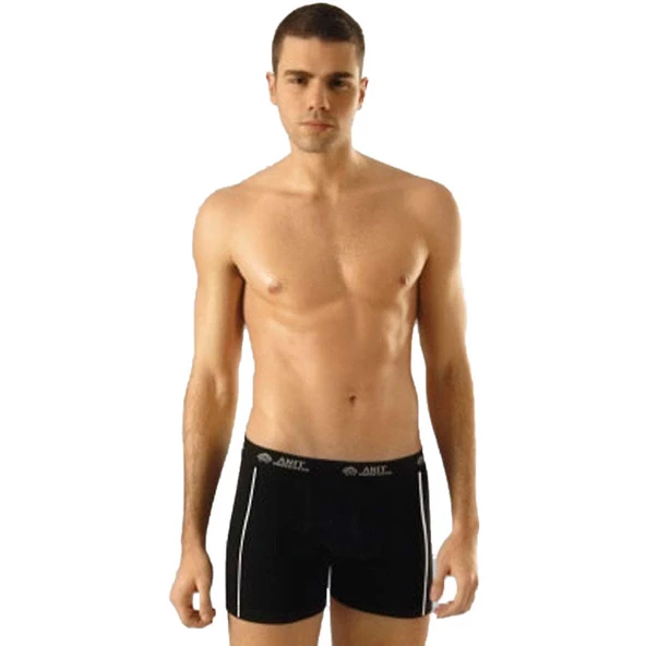 Anıt Erkek Likralı Şeritli Boxer Renk Seçenekli 1120