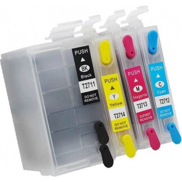 Eko Kartuş Epson Workforce WF-3620DWF (T2711-T2712-T2713-T2714) Set Muadil Kartuş - 2