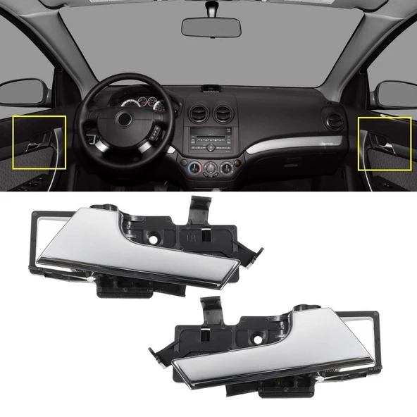 Chevrolet Aveo Sol  İç Kapı Kolu  96462710
