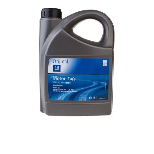 Motor Yağı 5W30 4 LT Dexos 2 Tam Sentetik GM ürün görseli