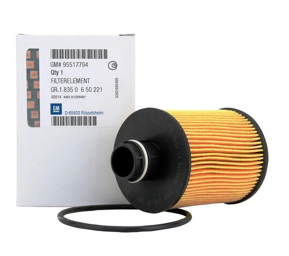 Chevrolet Aveo T300 1.3 Dizel Yağ Filtresi GM Orjinal ürün görseli