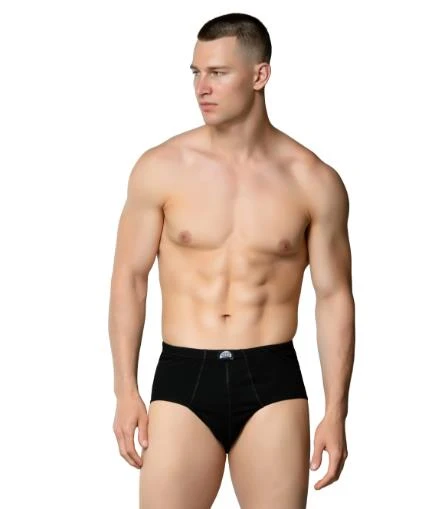 12 Adet Gümüş Erkek Penye Slip Külot Yüzde Yüz Pamuk Renk Seçenek - 2