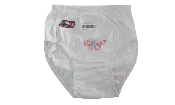 Seher Yıldızı Kız Çocuk Külot İşlemeli Külot Beyaz - 2