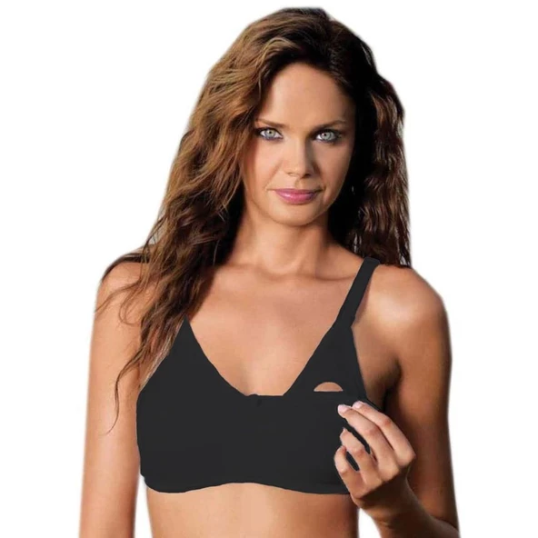 Şahinler Bayan Dikişsiz Emzirme Sütyeni Anne Lohusa Sütyeni 8150 - 2