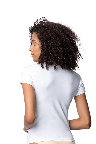 Özlem Bayan Kısa Kol Likralı Atlet 2005 - Resim 4