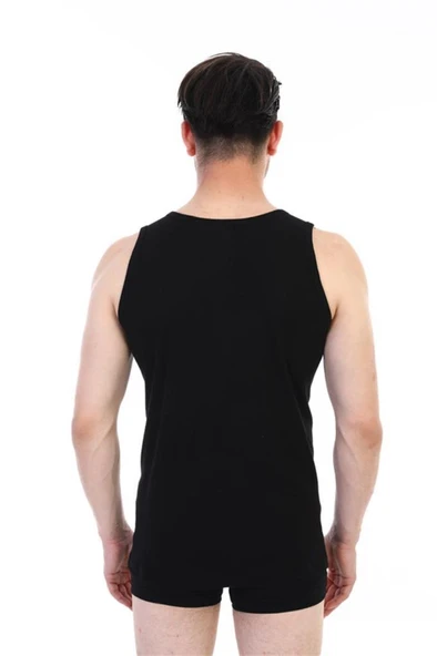 Çift Kaplan Erkek Ribana Atlet 775 - Resim 4