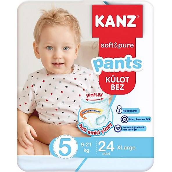 Kanz Külot Bebek Bezi - 5 XLarge 11 - 25 kg 24 Adet