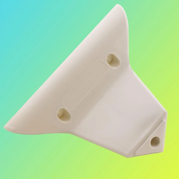 Zakkum Lüks Mobilya Kanepe Sehpa Puf Koltuk Ayağı 10 Cm Beyaz Yatak Baza Ayakları - 6