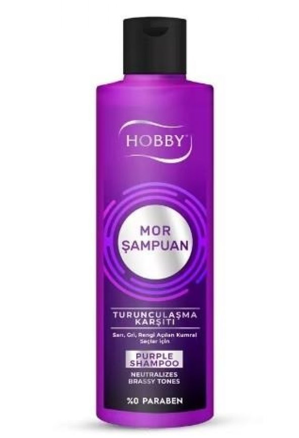 Hobby Mor Şampuan Turunculaşma Karşıtı 250ml