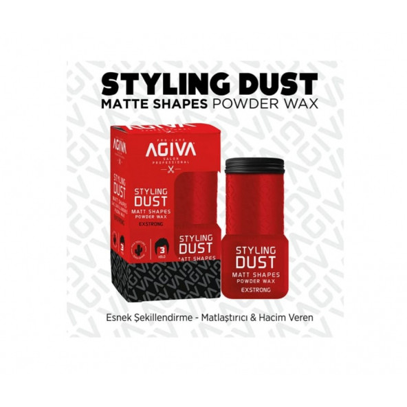 Agiva Extra Güçlü Şekillendirme 03 Toz Wax 20 GR - 2