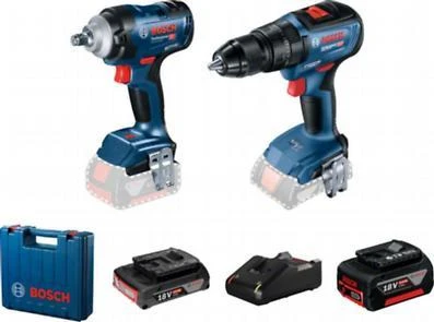 Bosch GDS 18V-400+GSB 18V-50 1x2.0Ah-1x5.0Ah - 1