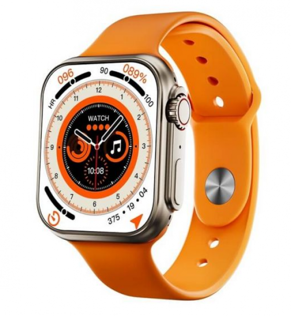 WS8 ULTRA Plus Smartwatch 8 Serisi 2022 Model Turuncu Renk Akıllı Saat