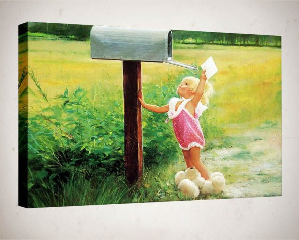 Kanvas Tablo - 70x100 cm   - Yağlıboya Çocuk Tabloları - YC30