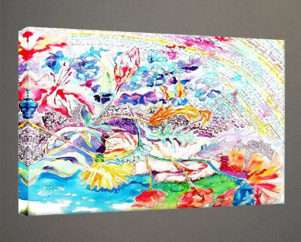 Kanvas Tablo - 70x100 cm  - Soyut Modern Tablolar - MTS134