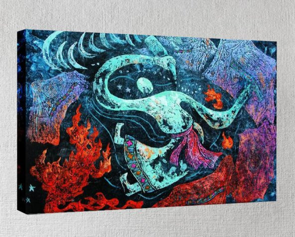 Kanvas Tablo - 100x140 cm   - Yağlıboya Resimleri - YB07