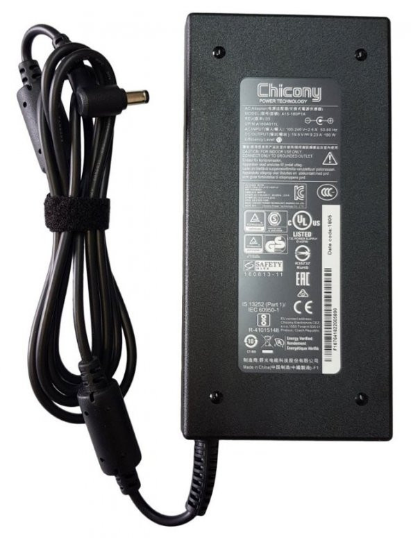 ORJİNAL - Chicony 19.5V 9.23A 180W Notebook Adaptör 5.5mm/2.5mm - 2
