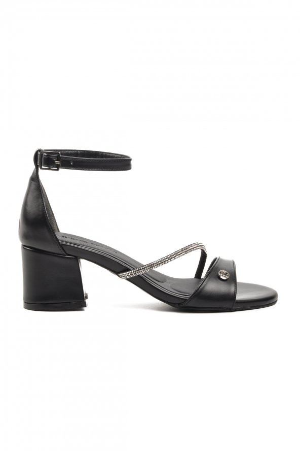 Pierre Cardin PC-52207 Siyah Kadın Abiye Ayakkabı