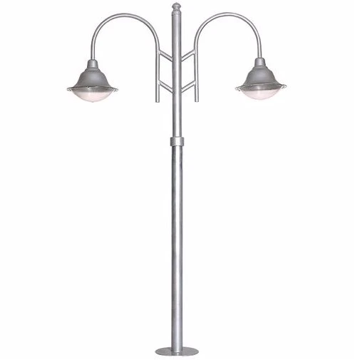 Gri Renk Sokak Lambası