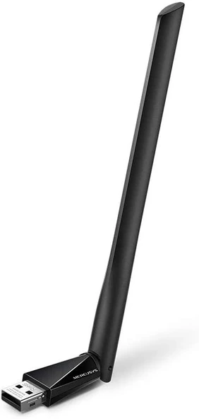 Mercusys MU6H, AC650 Mbps Yüksek Kazançlı Kablosuz Dual-Band USB Adaptör