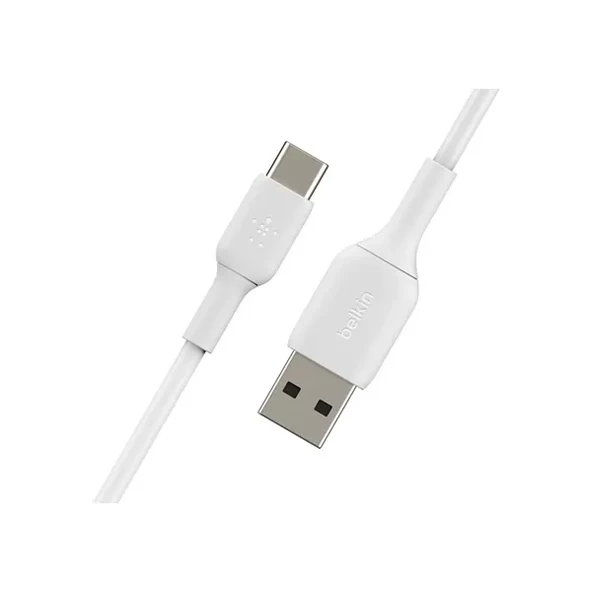 Belkin CAB001BT1MWH Type-C 1 Metre Beyaz Data & Hızlı Şarj Kablo