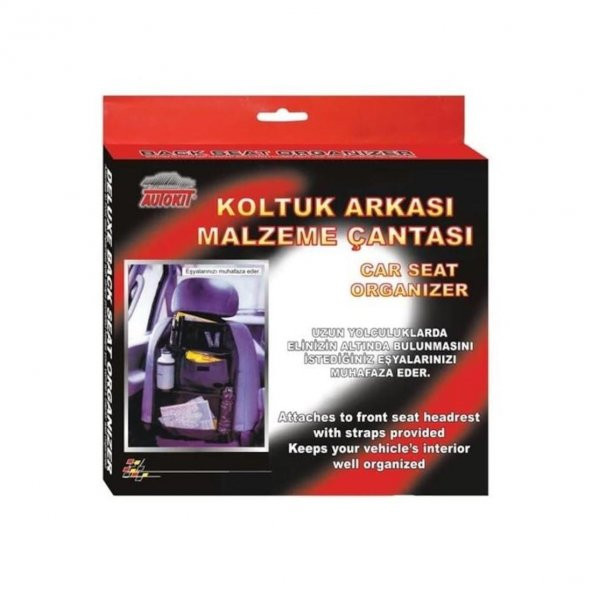 AUTOKİT KOLTUK ARKASI MALZEME ÇANTASI FA1-629