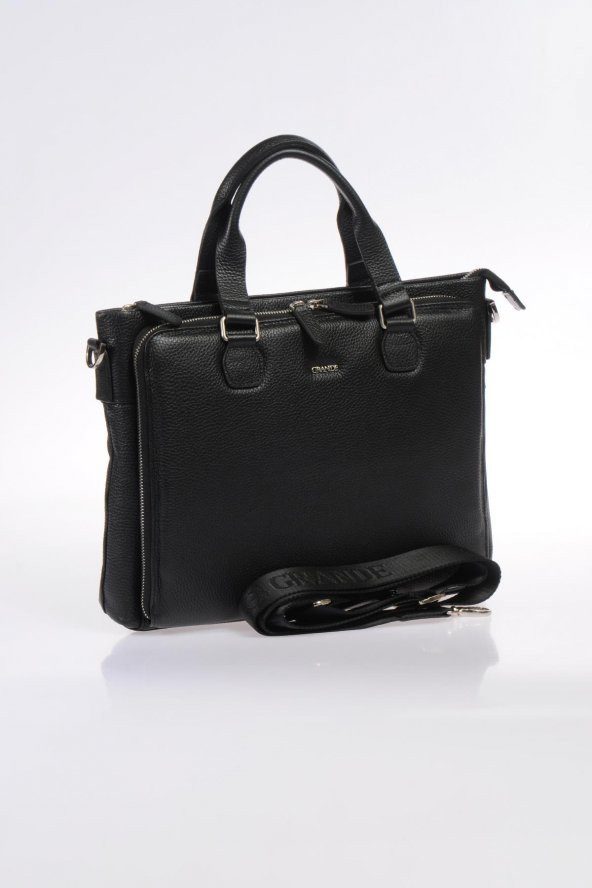 GRANDE GRERCNT6884 SİYAH UNISEX EVRAK ÇANTASI - 2