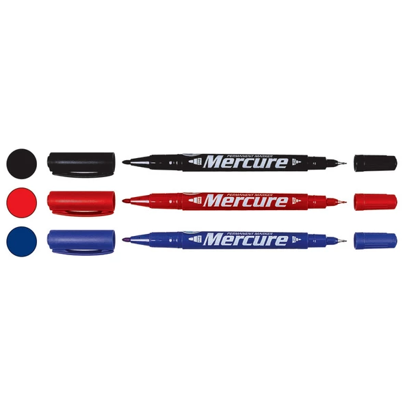 Mercure Cd Kalemi Marker Çift Uçlu 0.5-1 mm