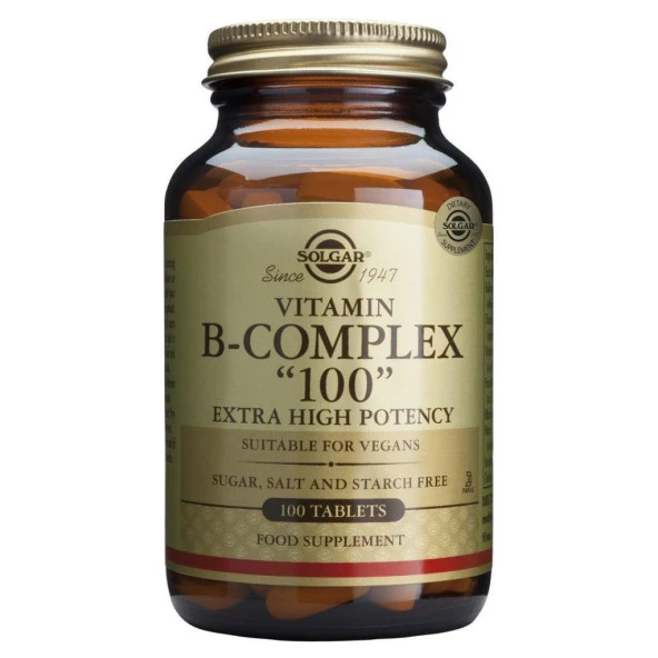 Solgar Vitamin B-Complex '50' 100 Kapsül ürün görseli