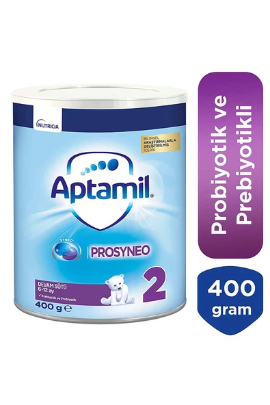 Aptamil Prosyneo 2 Bebek Sütü 400 G - Marka: Aptamil Ürün Miktarı: 400 G Ürün Tipi: Tekli