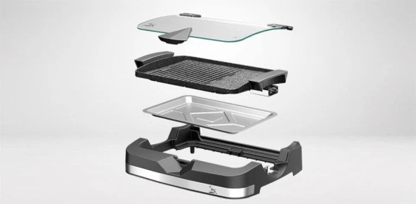 GAZZELLA BARBEKÜ ELEKTRİKLİ IZGARA - 5