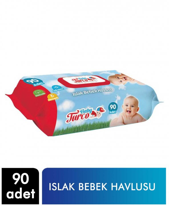 BABY TURCO ISLAK BEBEK HAVLUSU 90 LI