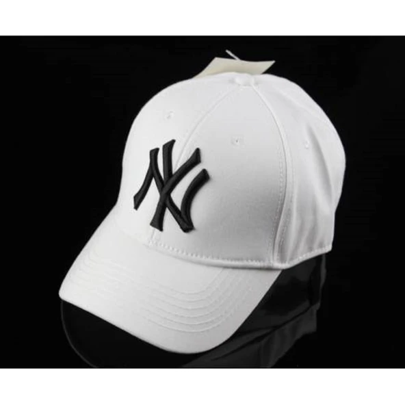 NY New York Şapka Kep Kasket Modeli Siyah - Beyaz - Lacivert Renk - 4