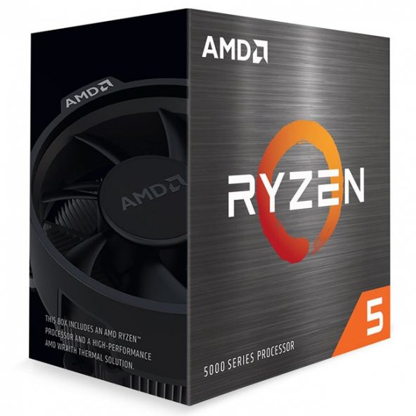 AMD Ryzen 5 5600 3.5 GHz AM4 32 MB Cache 65 W İşlemci BOX ( Kutulu,Fanlı ) - 2