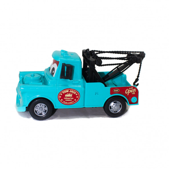 Oyuncak Çekici Kamyonet Işıklı Sesli Çekici Mavi - 3