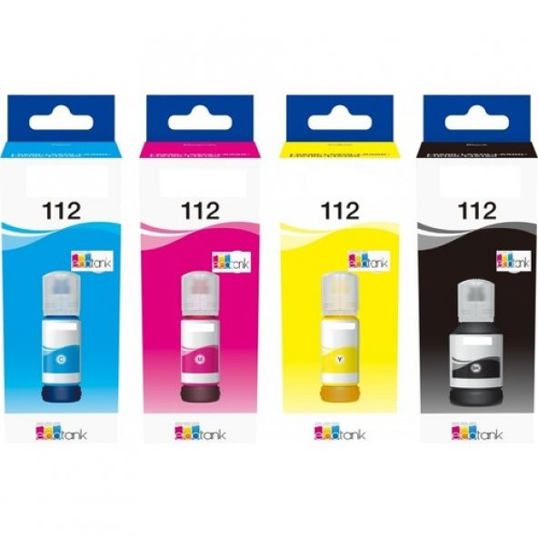 Eko Kartuş Epson L6160 Ecotank 4 Renk Orijinal Mürekkep