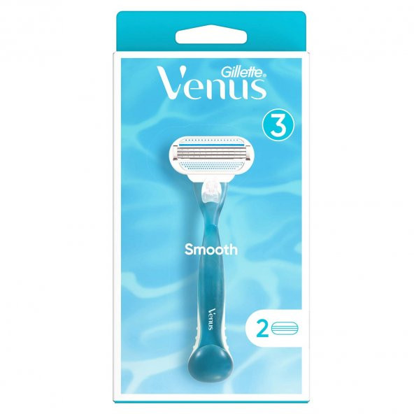 Gillette Venus Smooth Yedek Başlıklı Tıraş Makinesi