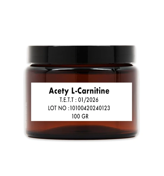 ACETYL L-CARNITINE HCL (ASETİL L-KARNİTİN HCL) 100 GR - Resim 2