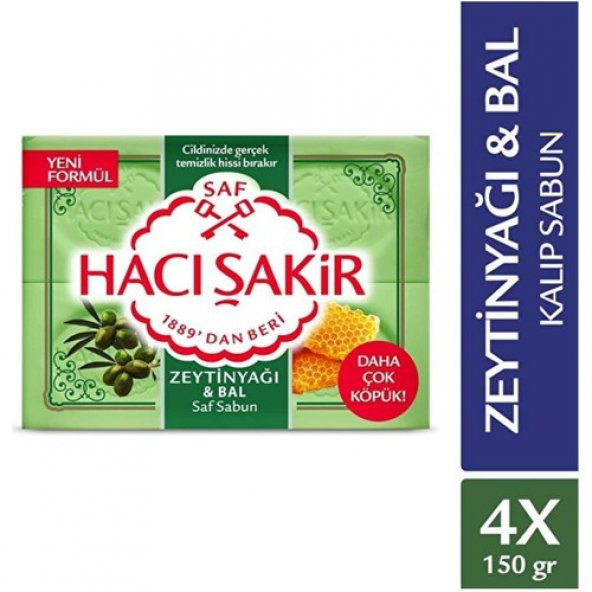 HACIŞAKİR SABUN 600 GR ZEYTİNYAĞLI