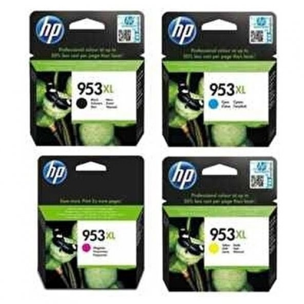 Hp 953XL 4 Renk Set Kartuş ürün görseli